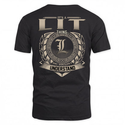 LIT HH88-K2–Personalized Name Quote Apparel “It’s a/an NAME Thing You Wouldn’t Understand”