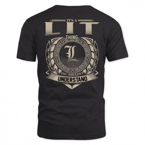 LIT HH88-K2–Personalized Name Quote Apparel “It’s a/an NAME Thing You Wouldn’t Understand”
