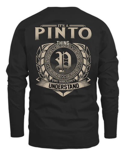 PINTO HH88-K2–Personalized Name Quote Apparel “It’s a/an NAME Thing You Wouldn’t Understand”