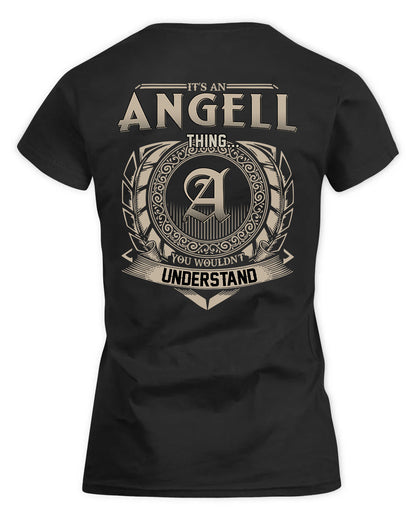 ANGELL HH88-K2–Personalized Name Quote Apparel “It’s a/an NAME Thing You Wouldn’t Understand”