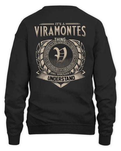 VIRAMONTES HH88-K2–Personalized Name Quote Apparel “It’s a/an NAME Thing You Wouldn’t Understand”