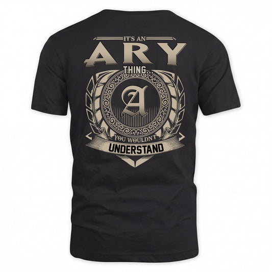 ARY HH88-K2–Personalized Name Quote Apparel “It’s a/an NAME Thing You Wouldn’t Understand”