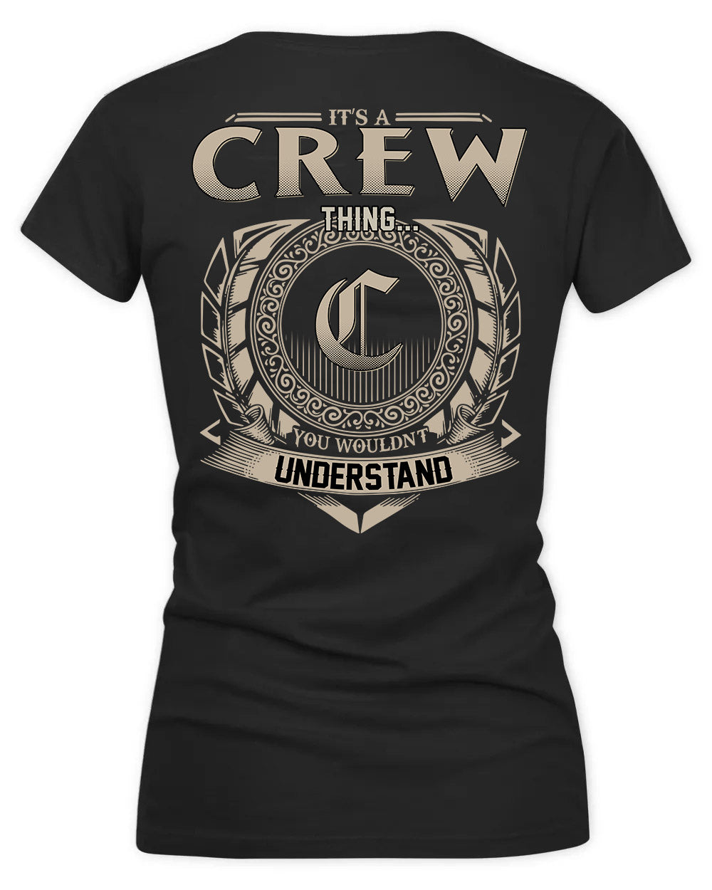 CREWS HH88-K2–Personalized Name Quote Apparel “It’s a/an NAME Thing You Wouldn’t Understand”