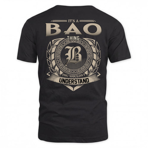 BAO HH88-K2–Personalized Name Quote Apparel “It’s a/an NAME Thing You Wouldn’t Understand”