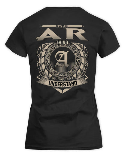 AR HH88-K2–Personalized Name Quote Apparel “It’s a/an NAME Thing You Wouldn’t Understand”