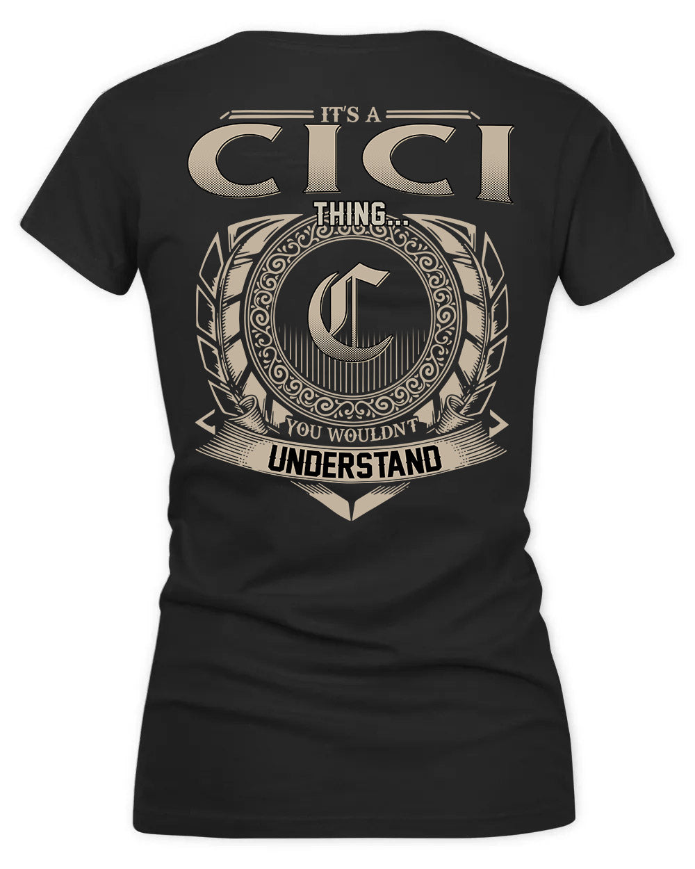CID HH88-K2–Personalized Name Quote Apparel “It’s a/an NAME Thing You Wouldn’t Understand”