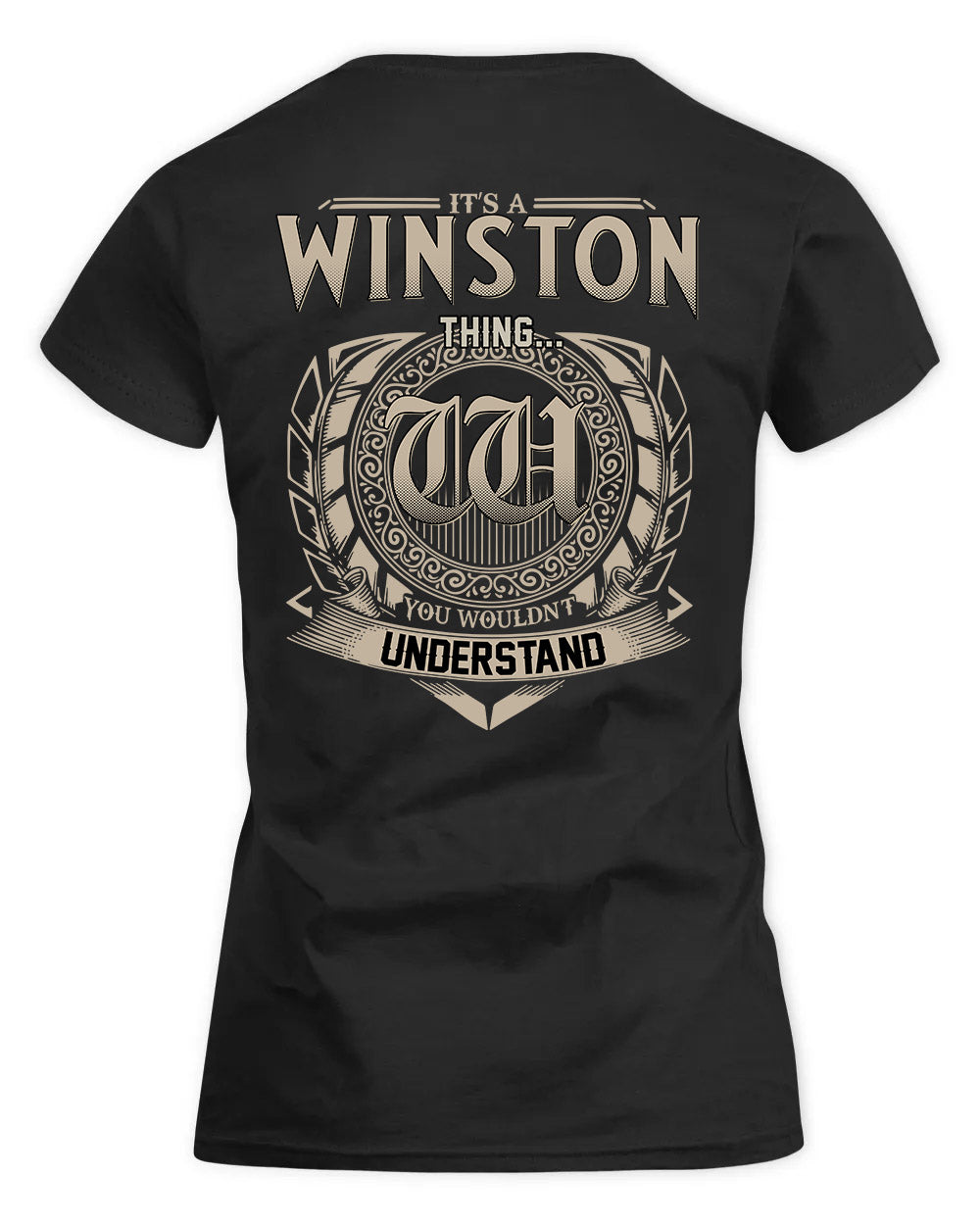 WINTERS HH88-K2–Personalized Name Quote Apparel “It’s a/an NAME Thing You Wouldn’t Understand”