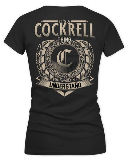COCO HH88-K2–Personalized Name Quote Apparel “It’s a/an NAME Thing You Wouldn’t Understand”