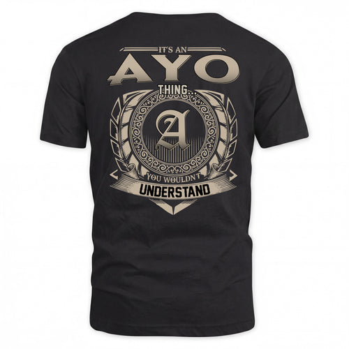 AYO HH88-K2–Personalized Name Quote Apparel “It’s a/an NAME Thing You Wouldn’t Understand”