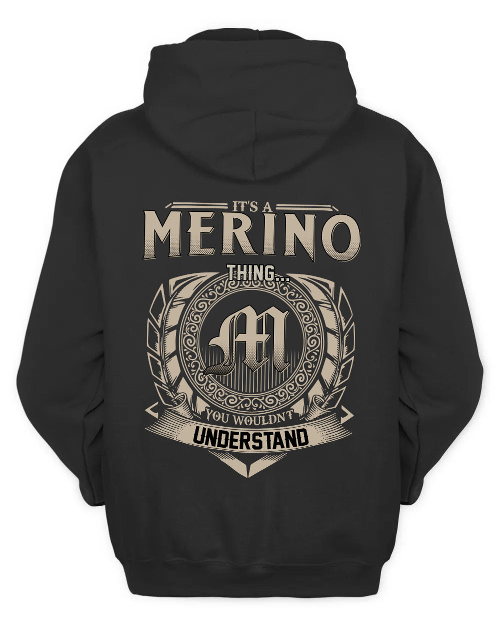 MERINO HH88-K2–Personalized Name Quote Apparel “It’s a/an NAME Thing You Wouldn’t Understand”