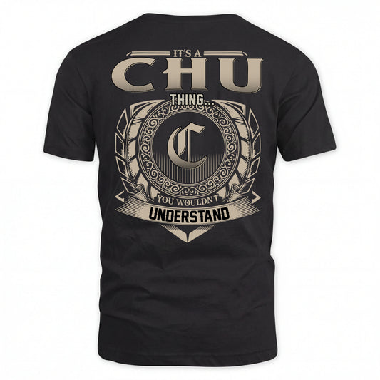 CHU HH88-K2–Personalized Name Quote Apparel “It’s an NAME Thing You Wouldn’t Understand”