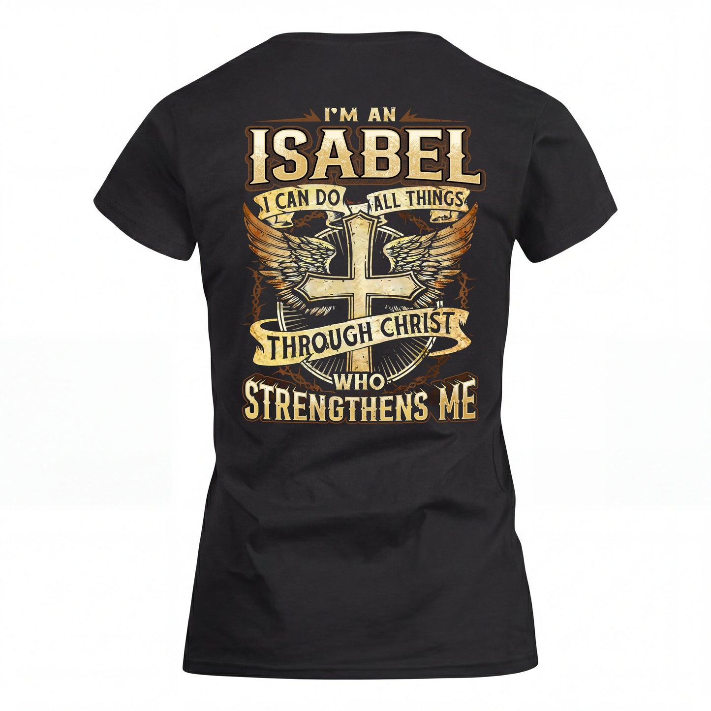 ISABEL HH88-K2–Personalized Name Quote T-Shirt