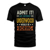 UNDERWOOD HH88-K2–Personalized Funny Quote Apparel “Life Without NAME Would Be Boring”