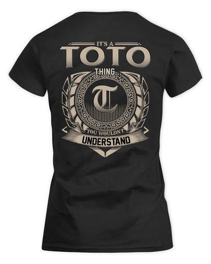 TOURE HH88-K2–Personalized Name Quote Apparel “It’s a/an NAME Thing You Wouldn’t Understand”