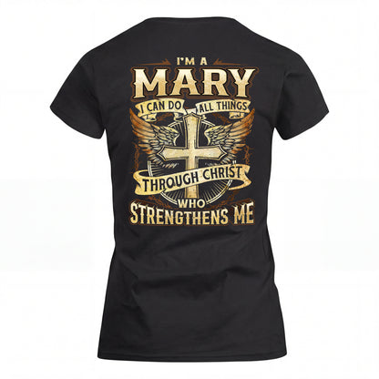 MARY HH88-K2–Personalized Name Quote T-Shirt