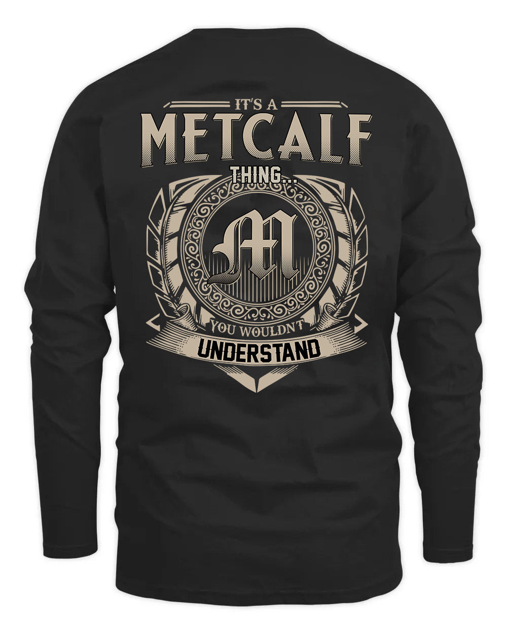 METCALF HH88-K2–Personalized Name Quote Apparel “It’s a/an NAME Thing You Wouldn’t Understand”