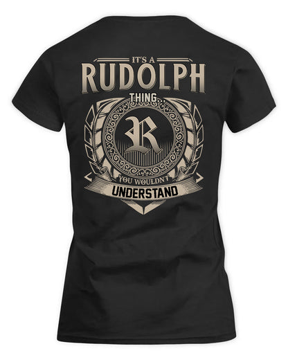 RUDY HH88-K2–Personalized Name Quote Apparel “It’s a/an NAME Thing You Wouldn’t Understand”