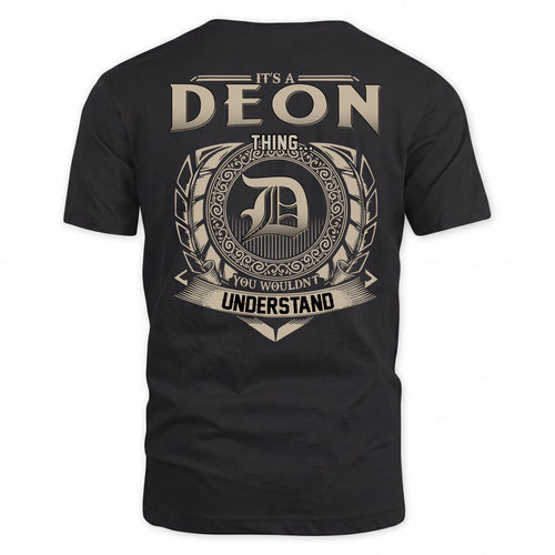DEON HH88-K2–Personalized Name Quote Apparel “It’s a/an NAME Thing You Wouldn’t Understand”