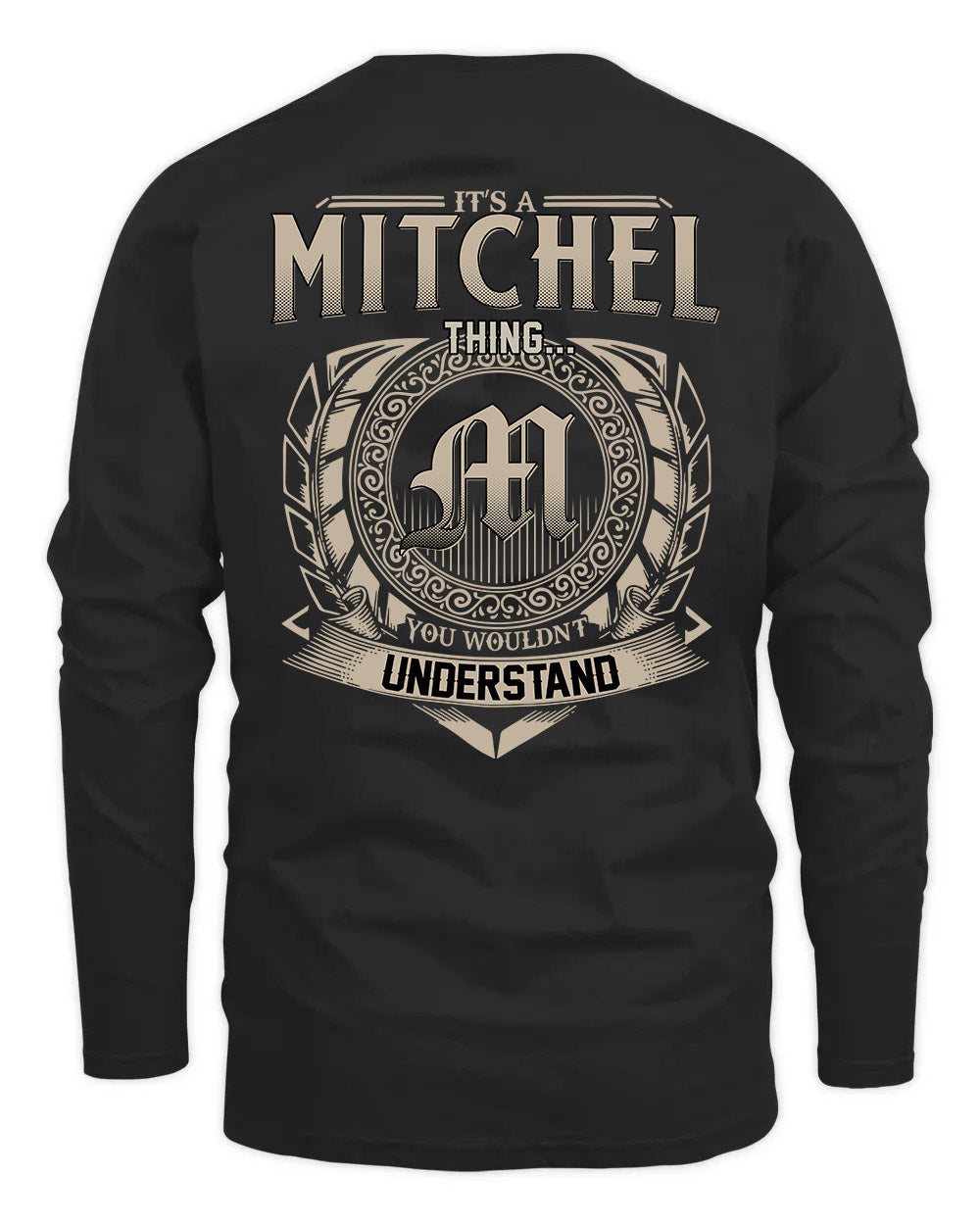 MITCHEL HH88-K2–Personalized Name Quote Apparel “It’s a/an NAME Thing You Wouldn’t Understand”