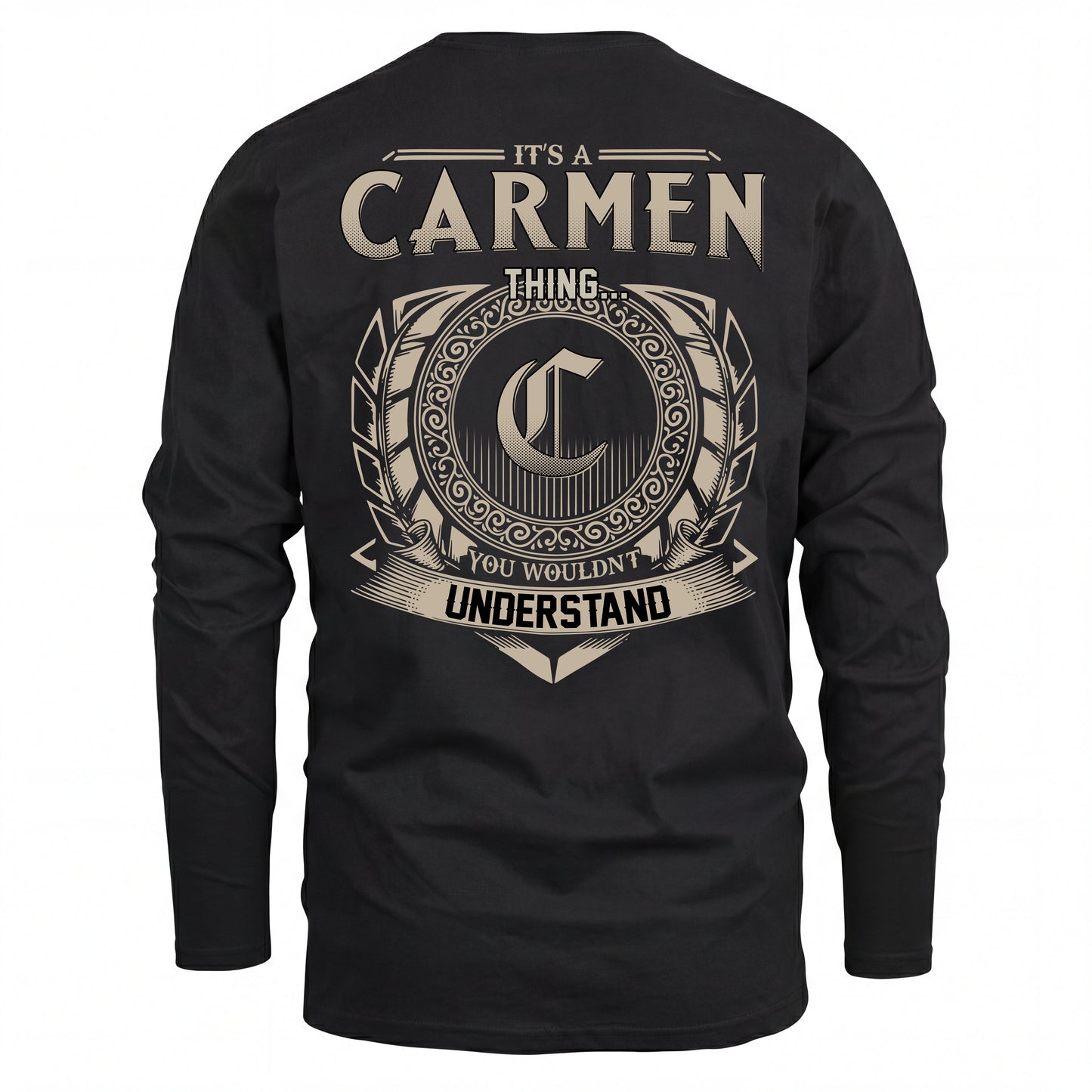CARMEN HH88-K2–Personalized Name Quote Apparel “It’s an NAME Thing You Wouldn’t Understand”