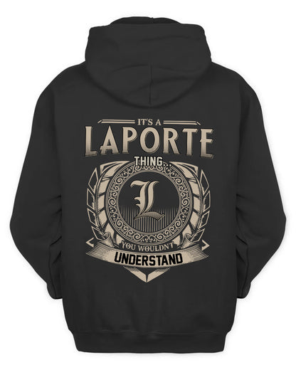 LAPORTE HH88-K2–Personalized Name Quote Apparel “It’s a/an NAME Thing You Wouldn’t Understand”