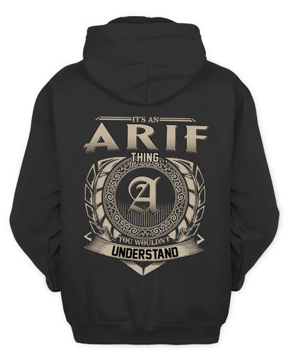 ARIF HH88-K2–Personalized Name Quote Apparel “It’s a/an NAME Thing You Wouldn’t Understand”