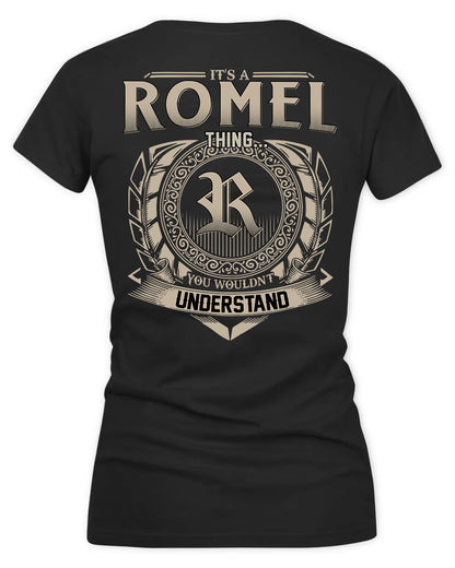 ROMEL HH88-K2–Personalized Name Quote Apparel “It’s a/an NAME Thing You Wouldn’t Understand”