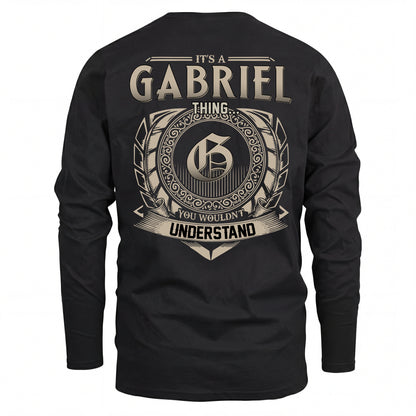 GABRIEL HH88-K2–Personalized Name Quote Apparel “It’s an NAME Thing You Wouldn’t Understand”