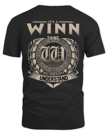 WINN HH88-K2–Personalized Name Quote Apparel “It’s a/an NAME Thing You Wouldn’t Understand”