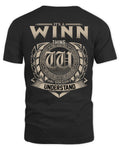 WINN HH88-K2–Personalized Name Quote Apparel “It’s a/an NAME Thing You Wouldn’t Understand”