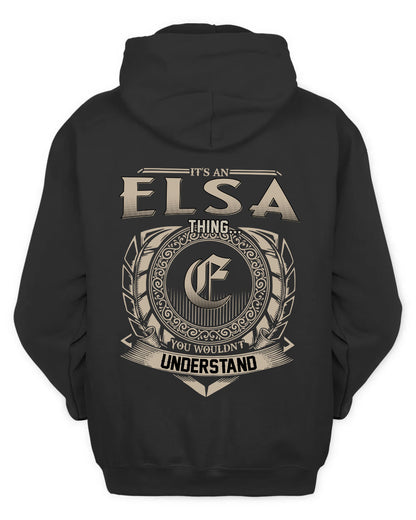 ELSA HH88-K2–Personalized Name Quote Apparel “It’s a/an NAME Thing You Wouldn’t Understand”