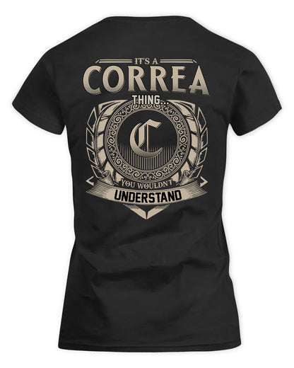 CORREA HH88-K2–Personalized Name Quote Apparel “It’s a/an NAME Thing You Wouldn’t Understand”