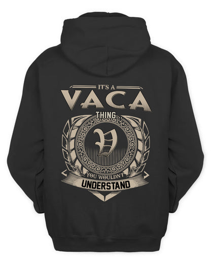 VACA HH88-K2–Personalized Name Quote Apparel “It’s a/an NAME Thing You Wouldn’t Understand”