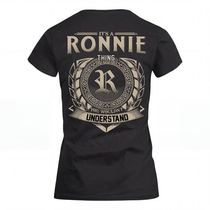 RONNIE HH88-K2–Personalized Name Quote Apparel “It’s an NAME Thing You Wouldn’t Understand”