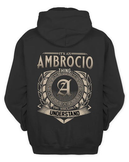 AMBROCIO HH88-K2–Personalized Name Quote Apparel “It’s a/an NAME Thing You Wouldn’t Understand”