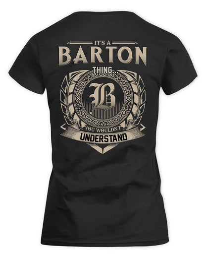 BARTON HH88-K2–Personalized Name Quote Apparel “It’s a/an NAME Thing You Wouldn’t Understand”
