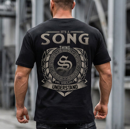 SONG HH88-K2–Personalized Name Quote Apparel “It’s an NAME Thing You Wouldn’t Understand”