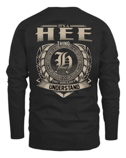 HEE HH88-K2–Personalized Name Quote Apparel “It’s a/an NAME Thing You Wouldn’t Understand”