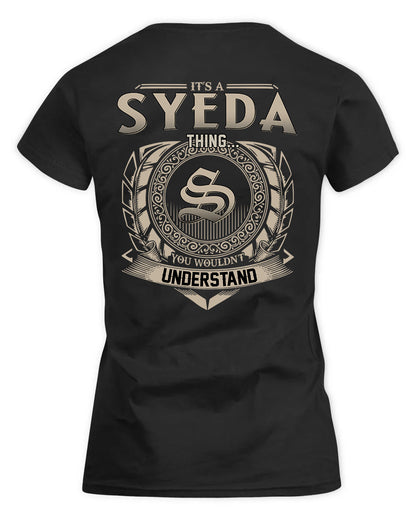 SYLVAIN HH88-K2–Personalized Name Quote Apparel “It’s a/an NAME Thing You Wouldn’t Understand”