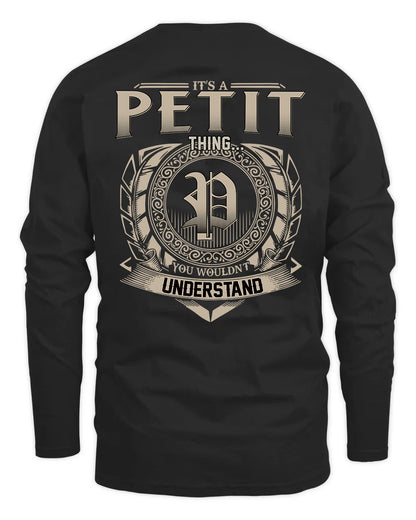 PETIT HH88-K2–Personalized Name Quote Apparel “It’s a/an NAME Thing You Wouldn’t Understand”