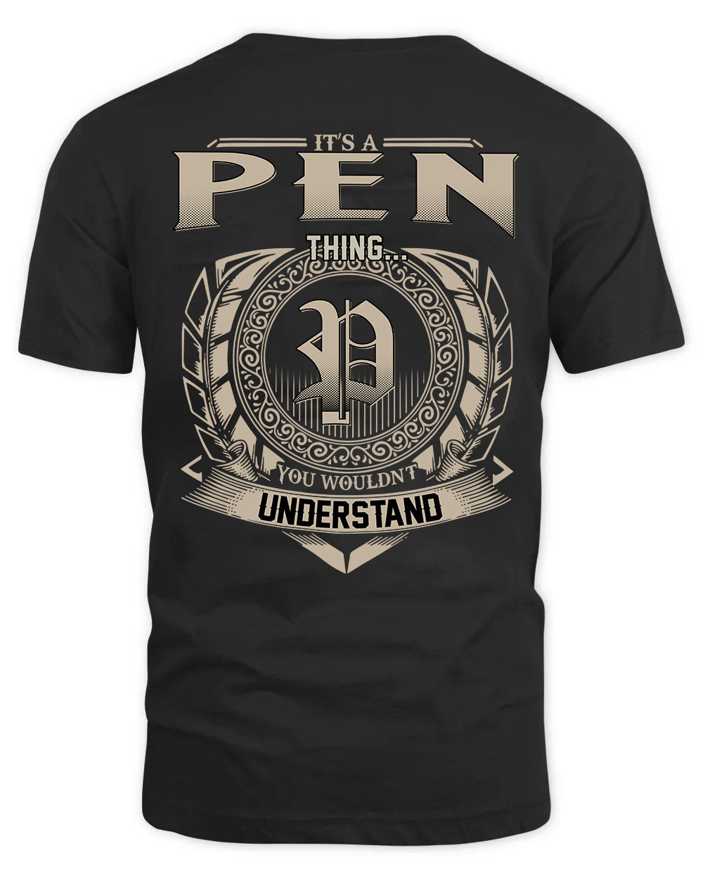 PEN HH88-K2–Personalized Name Quote Apparel “It’s a/an NAME Thing You Wouldn’t Understand”