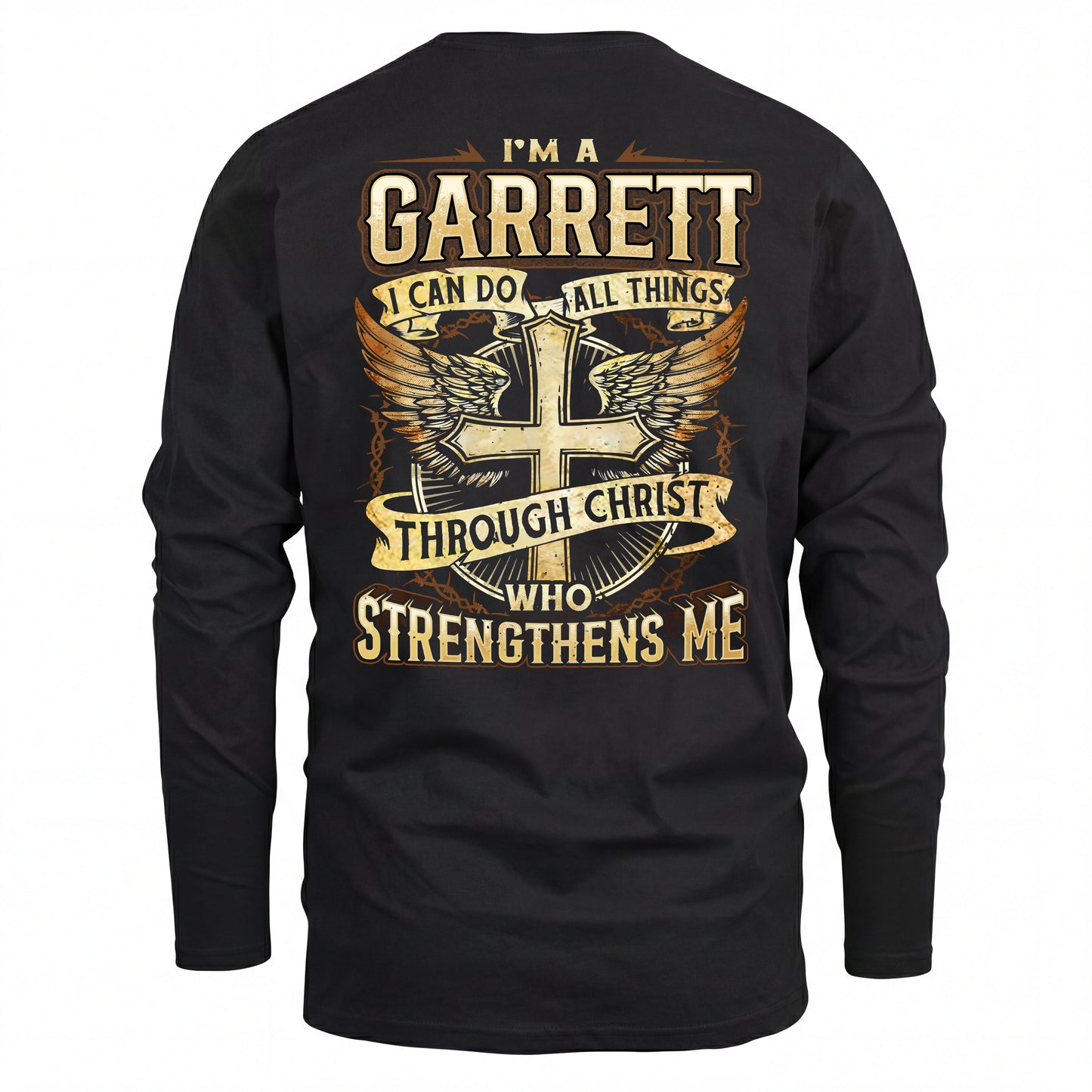 GARRETT HH88-K2–Personalized Name Quote T-Shirt