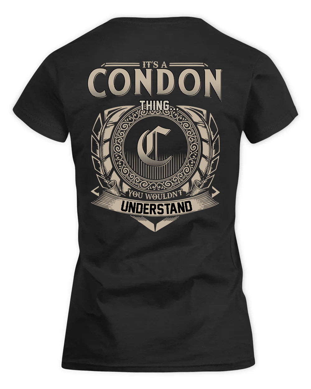 CONDON HH88-K2–Personalized Name Quote Apparel “It’s a/an NAME Thing You Wouldn’t Understand”
