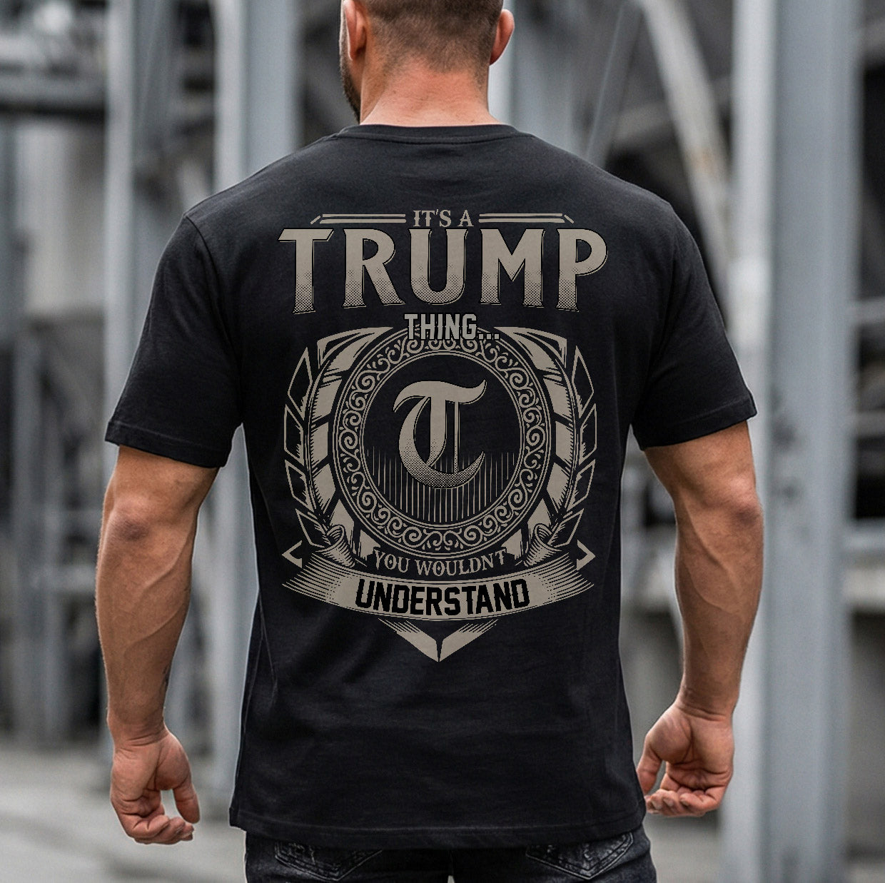 TRUMP HH88-K2–Personalized Name Quote Apparel “It’s a/an NAME Thing You Wouldn’t Understand”