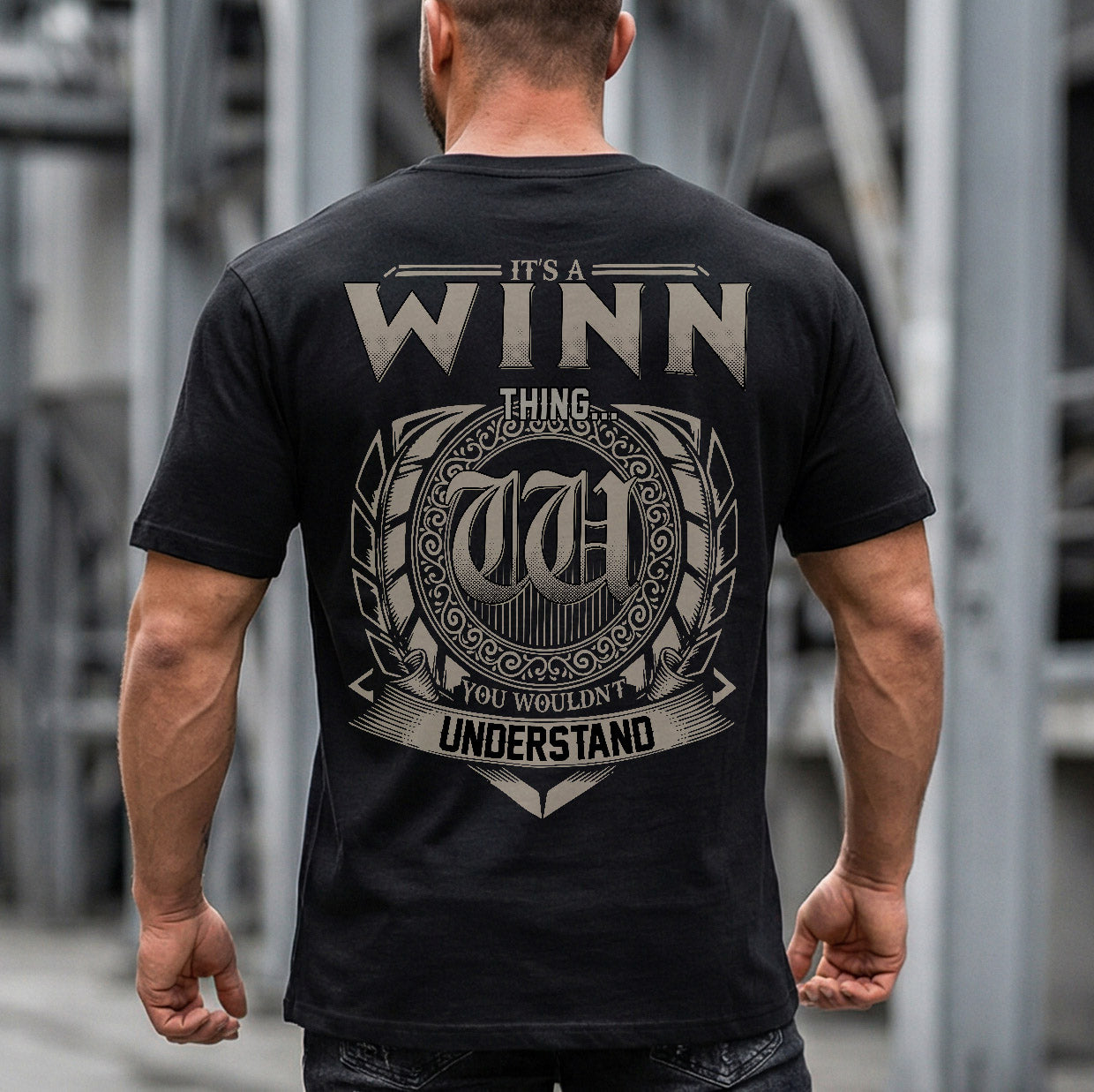 WINN HH88-K2–Personalized Name Quote Apparel “It’s a/an NAME Thing You Wouldn’t Understand”