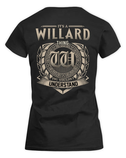 WILLEY HH88-K2–Personalized Name Quote Apparel “It’s a/an NAME Thing You Wouldn’t Understand”