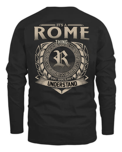 ROME HH88-K2–Personalized Name Quote Apparel “It’s a/an NAME Thing You Wouldn’t Understand”