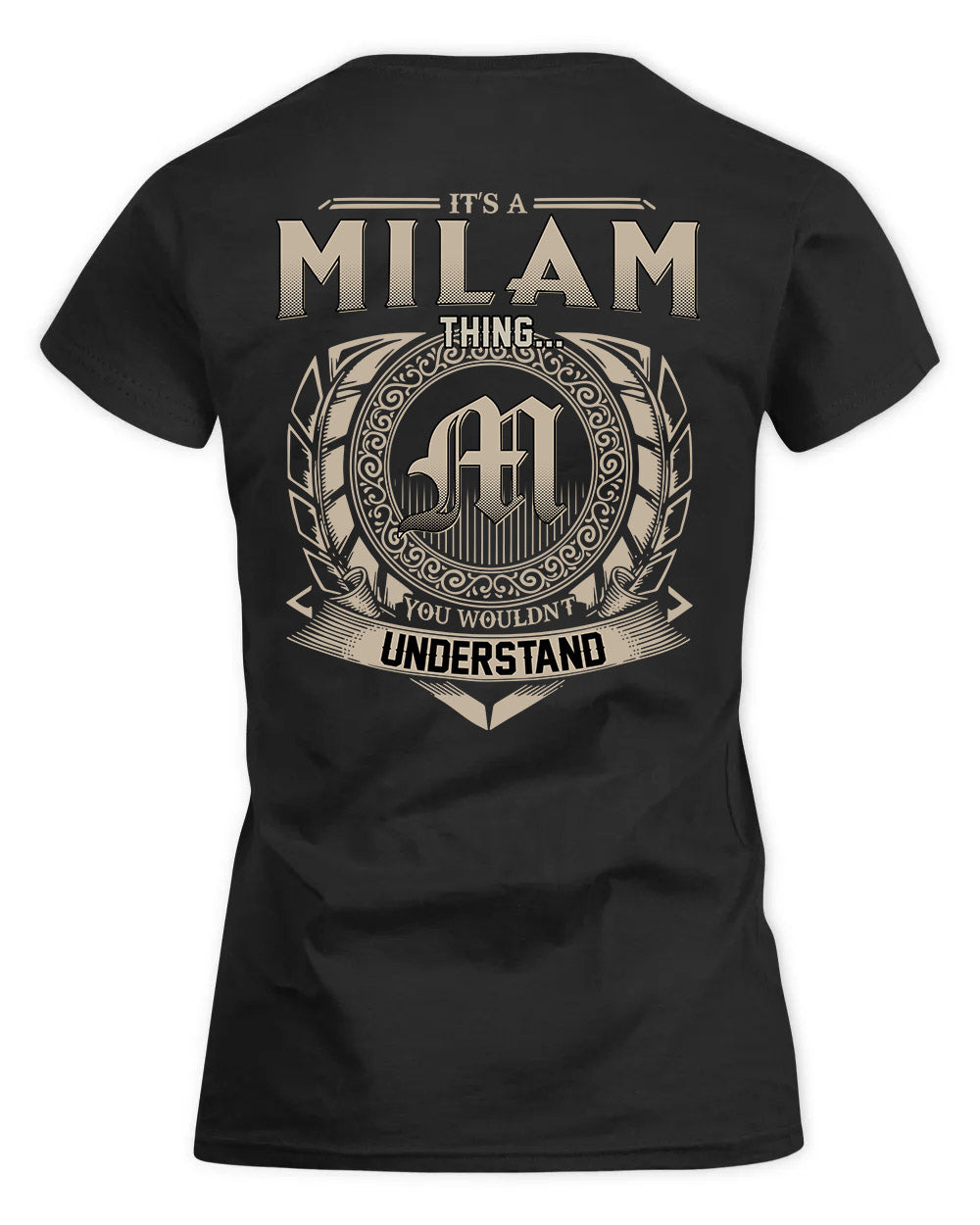 MILAN HH88-K2–Personalized Name Quote Apparel “It’s a/an NAME Thing You Wouldn’t Understand”