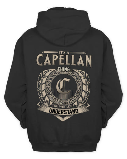 CAPELLAN HH88-K2–Personalized Name Quote Apparel “It’s a/an NAME Thing You Wouldn’t Understand”