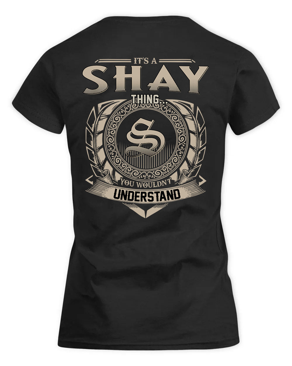 SHE HH88-K2–Personalized Name Quote Apparel “It’s a/an NAME Thing You Wouldn’t Understand”